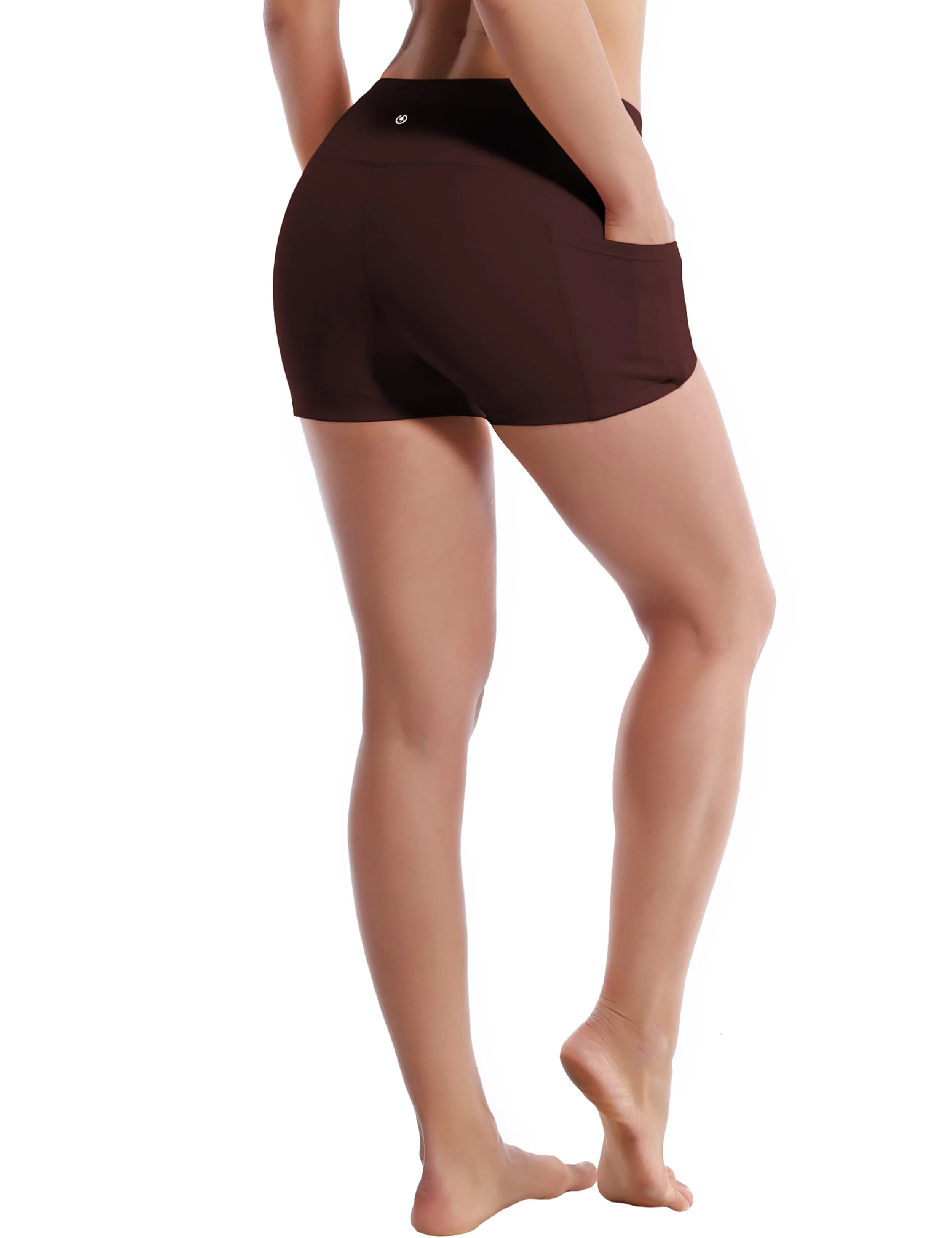 2.5" Side Pockets Biking Shorts mahoganymaroon_Biking