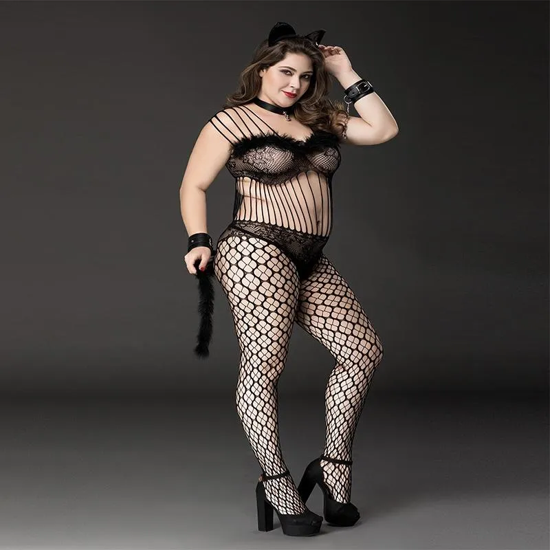 Black Cat Costume Queen Size