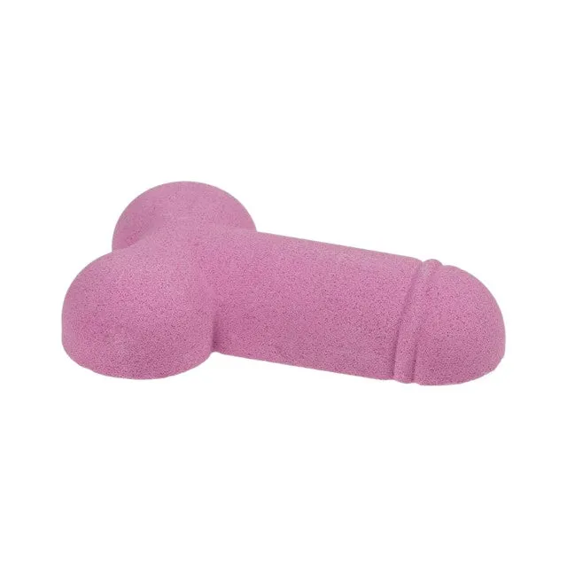 Bombă de baie efervescentă OOTB Willy. în formă de penis. pentru băi erotice în cuplu. cu aromă de căpșuni. roz