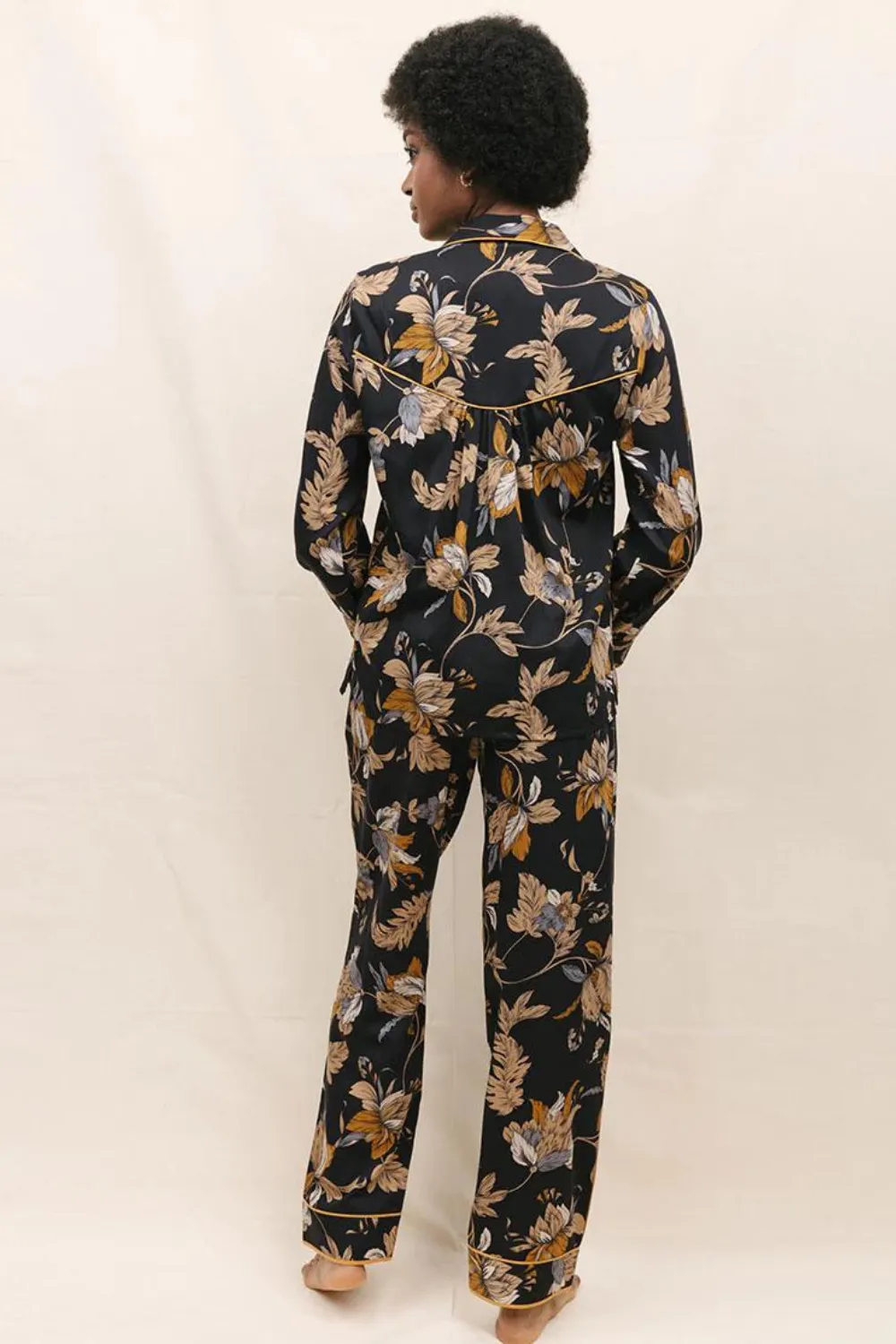 Brixton Floral Print Pyjama Set, Size UK 14