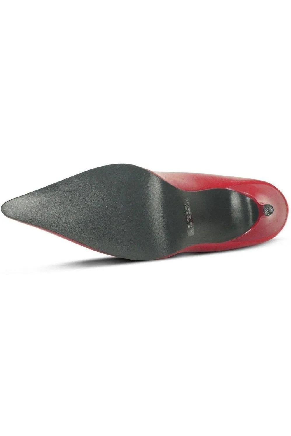 Classic-6004 Stiletto Pump | Faux Leather