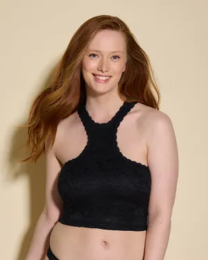 Curvy Halter Cropped Cami