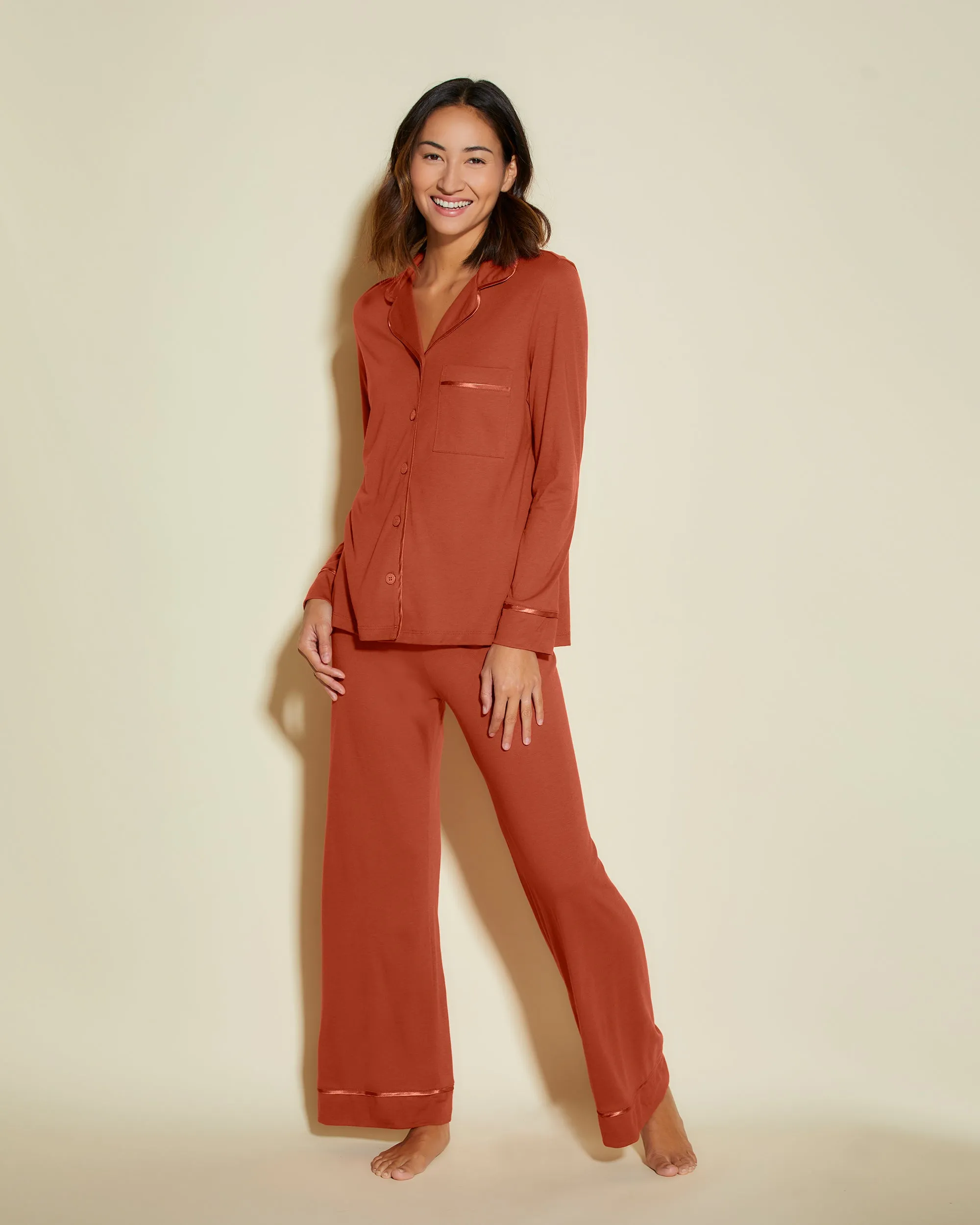 Ensemble Pyjama Haut À Manches Longues Et Pantalon, Petite