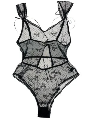 Kilo Brava Bow Mesh Teddy