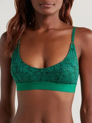 Kilo Brava Sequin Lace Scoop Bralette