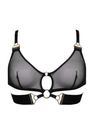 Kora Soft Cup Bra Black