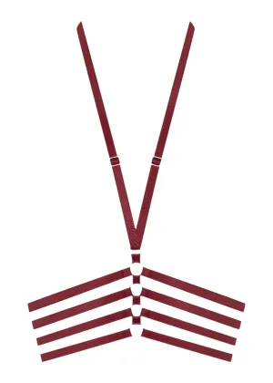 Les Fetiches Harness (Burgundy)