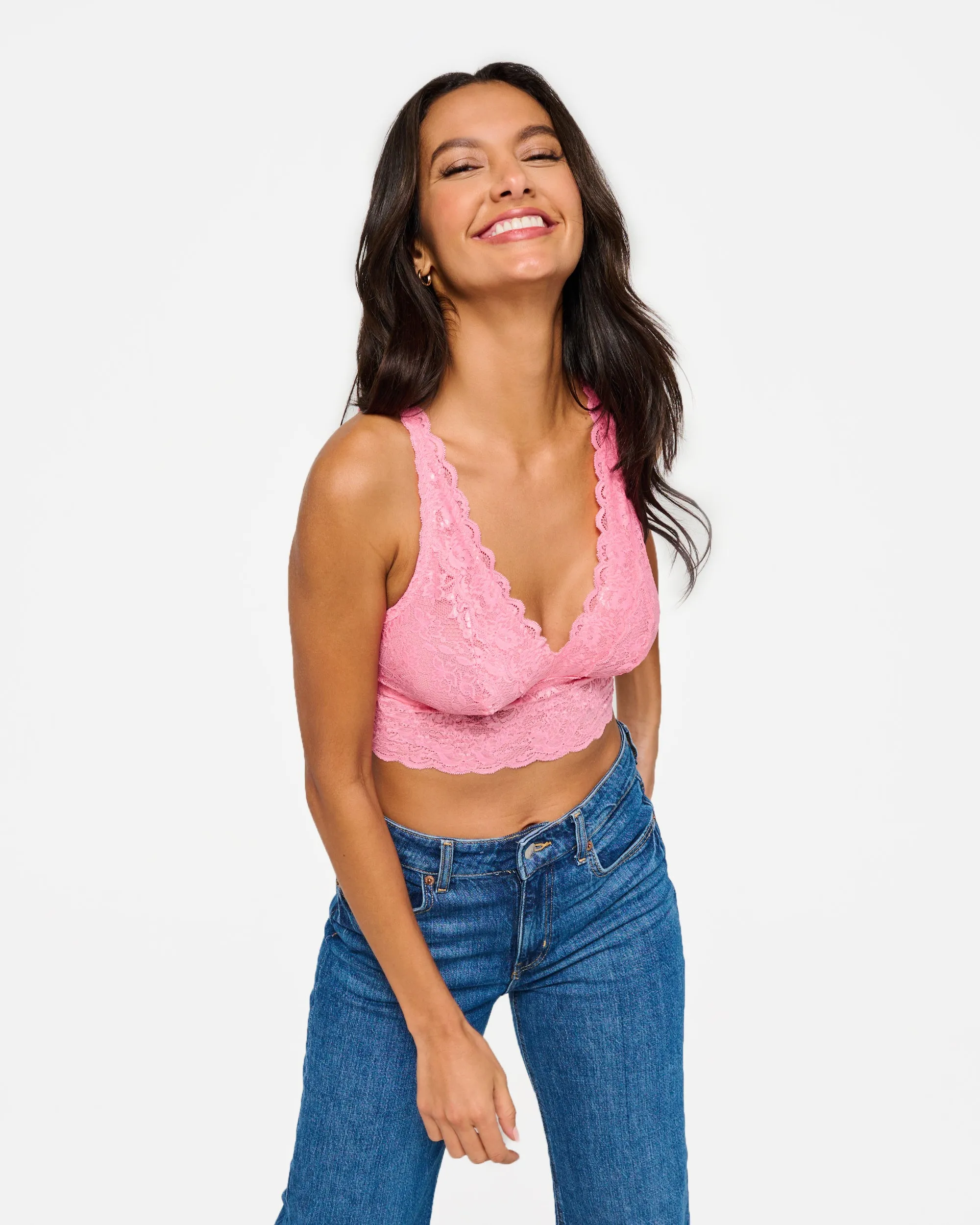 Longline Plungie-Bralette