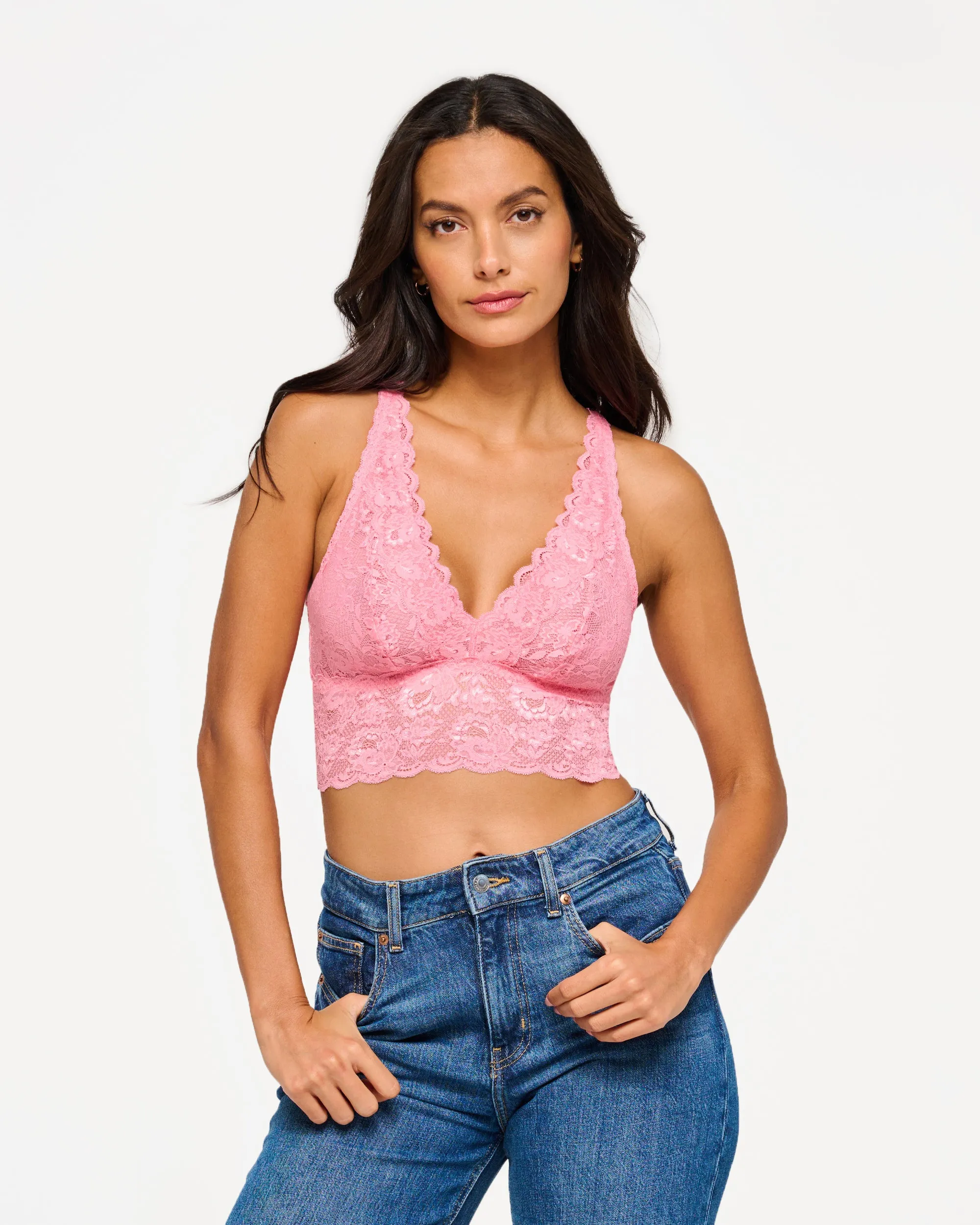 Longline Plungie-Bralette