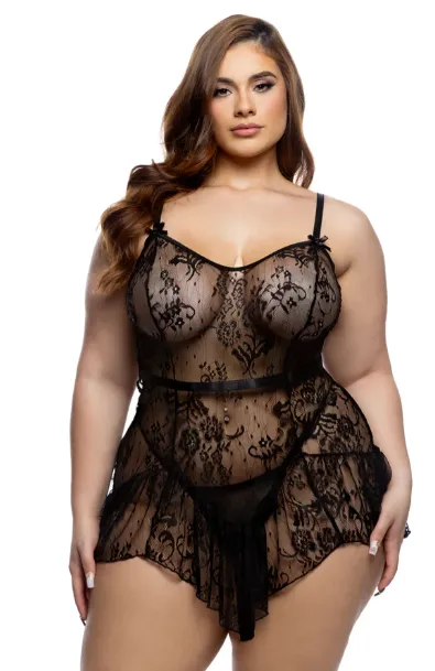 Midnight Kiss Slip - Mint LI801