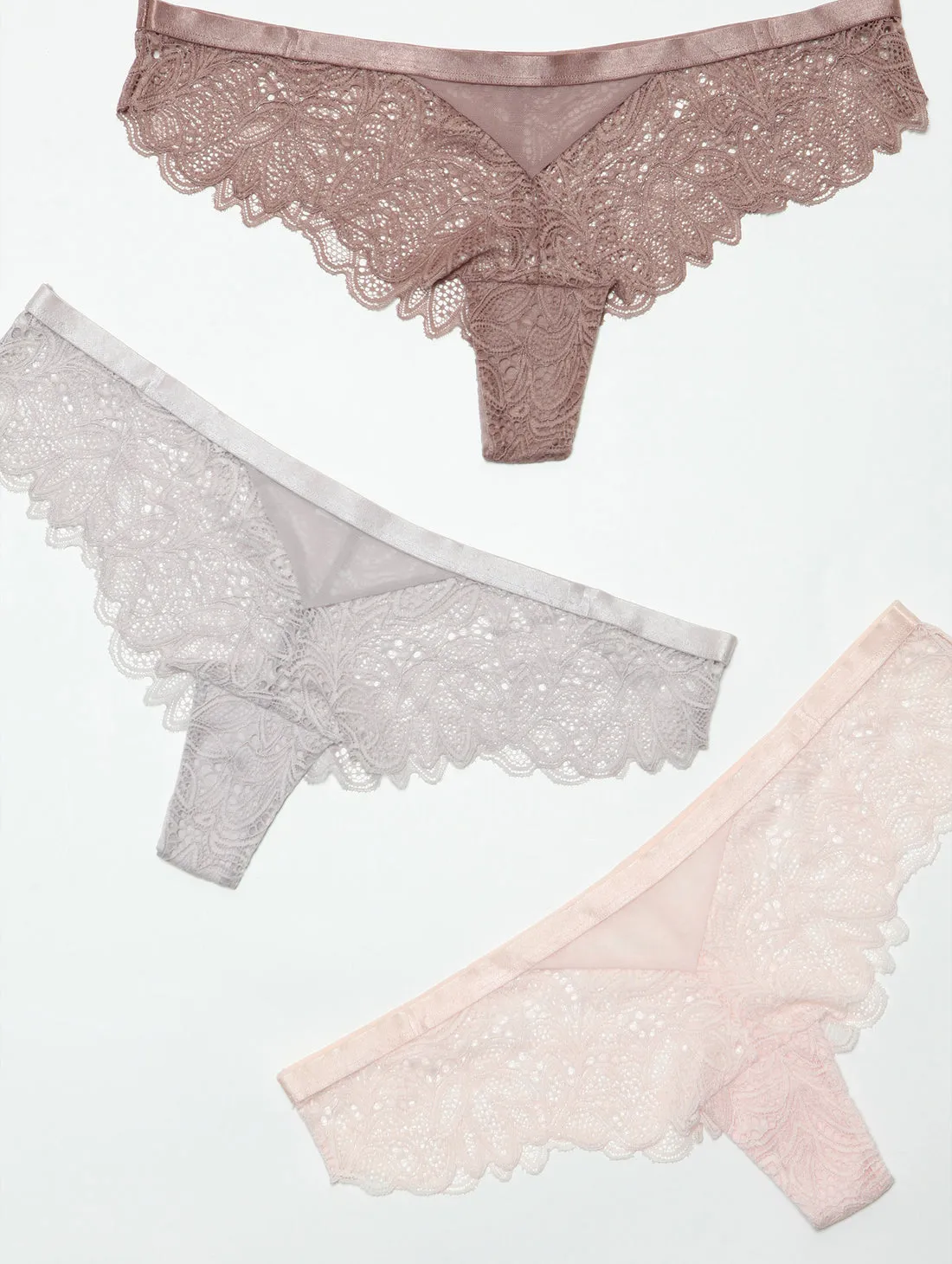 Pastel Princess Panty Trio
