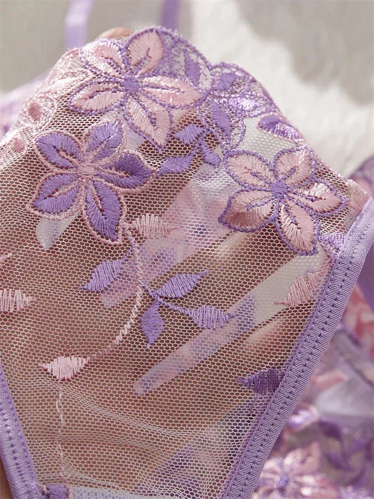 #PB Romantic Purple Lingerie Set