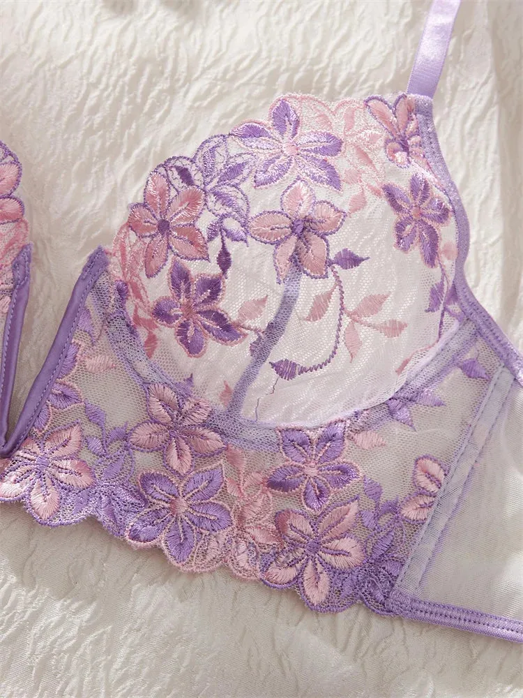 #PB Romantic Purple Lingerie Set