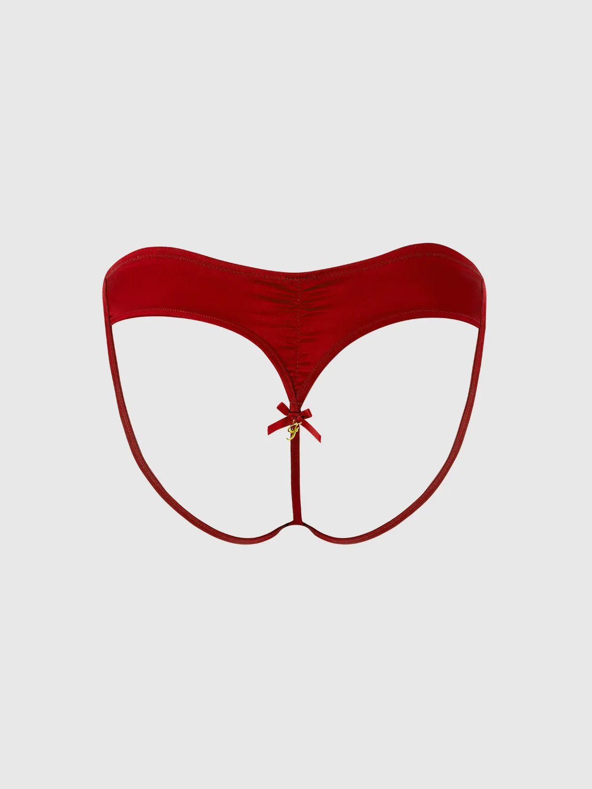Petra Heart Open Back Bikini
