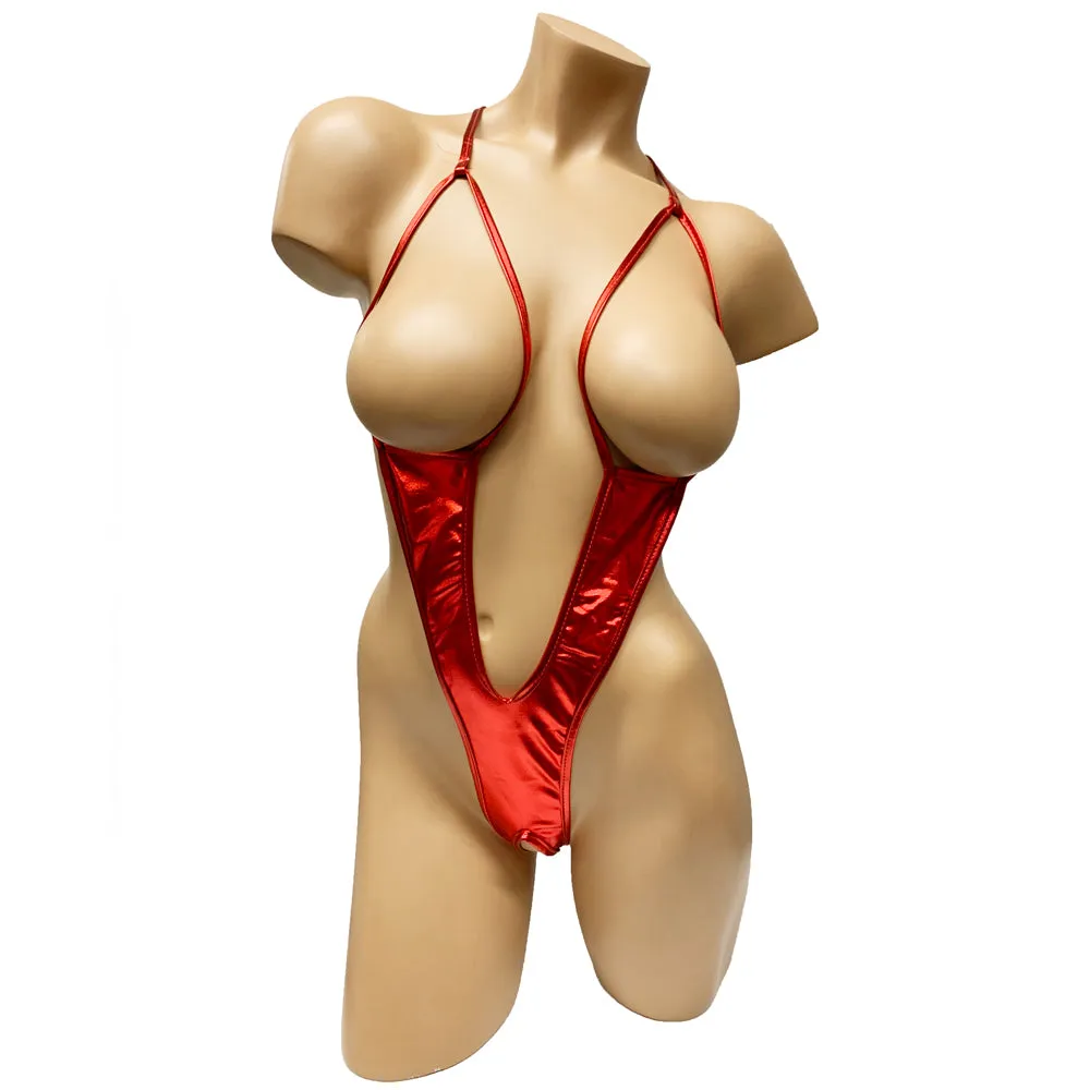 Poison Rose Cupless Crotchless Girlkini