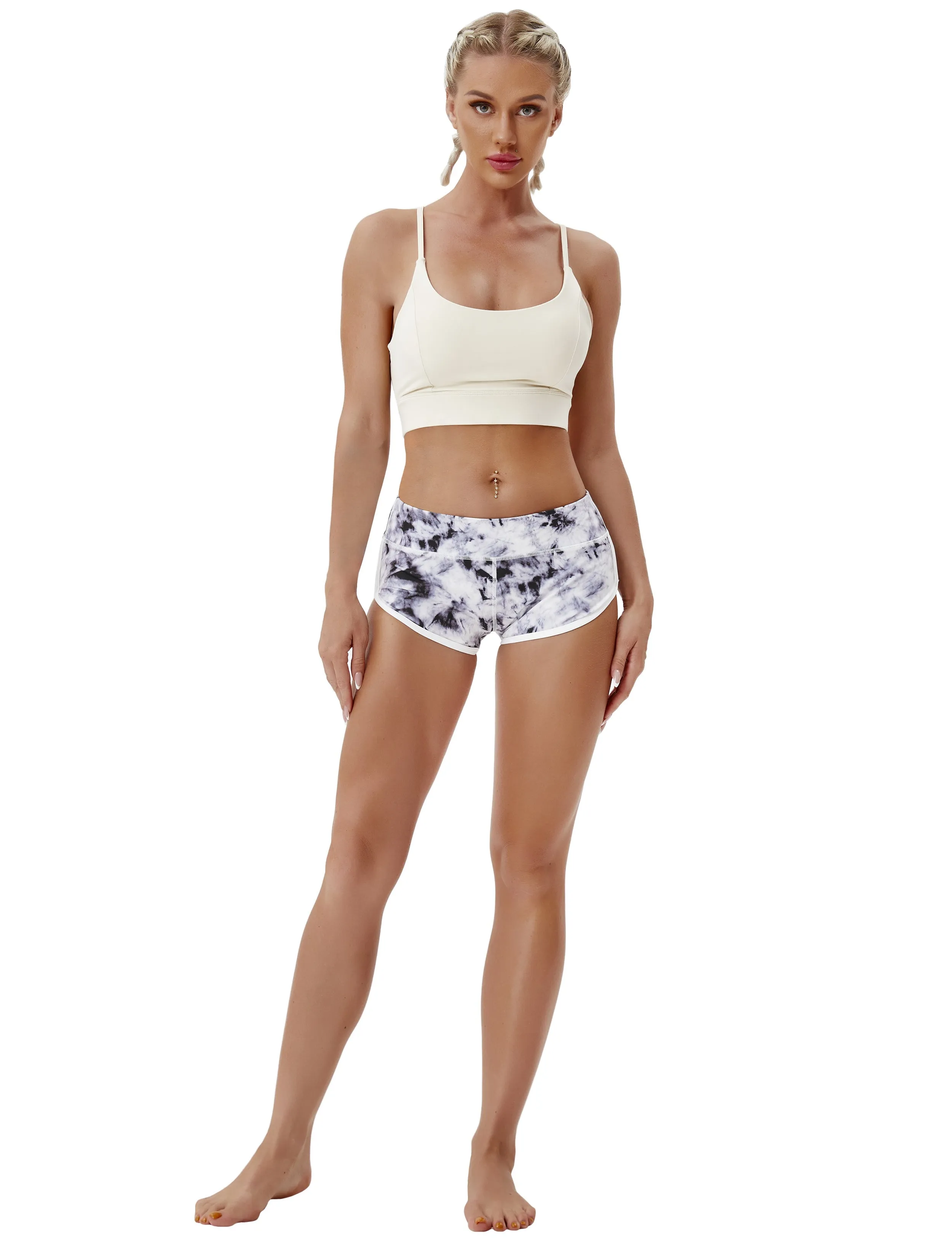 Printed Booty Golf Shorts black dandelion_Golf