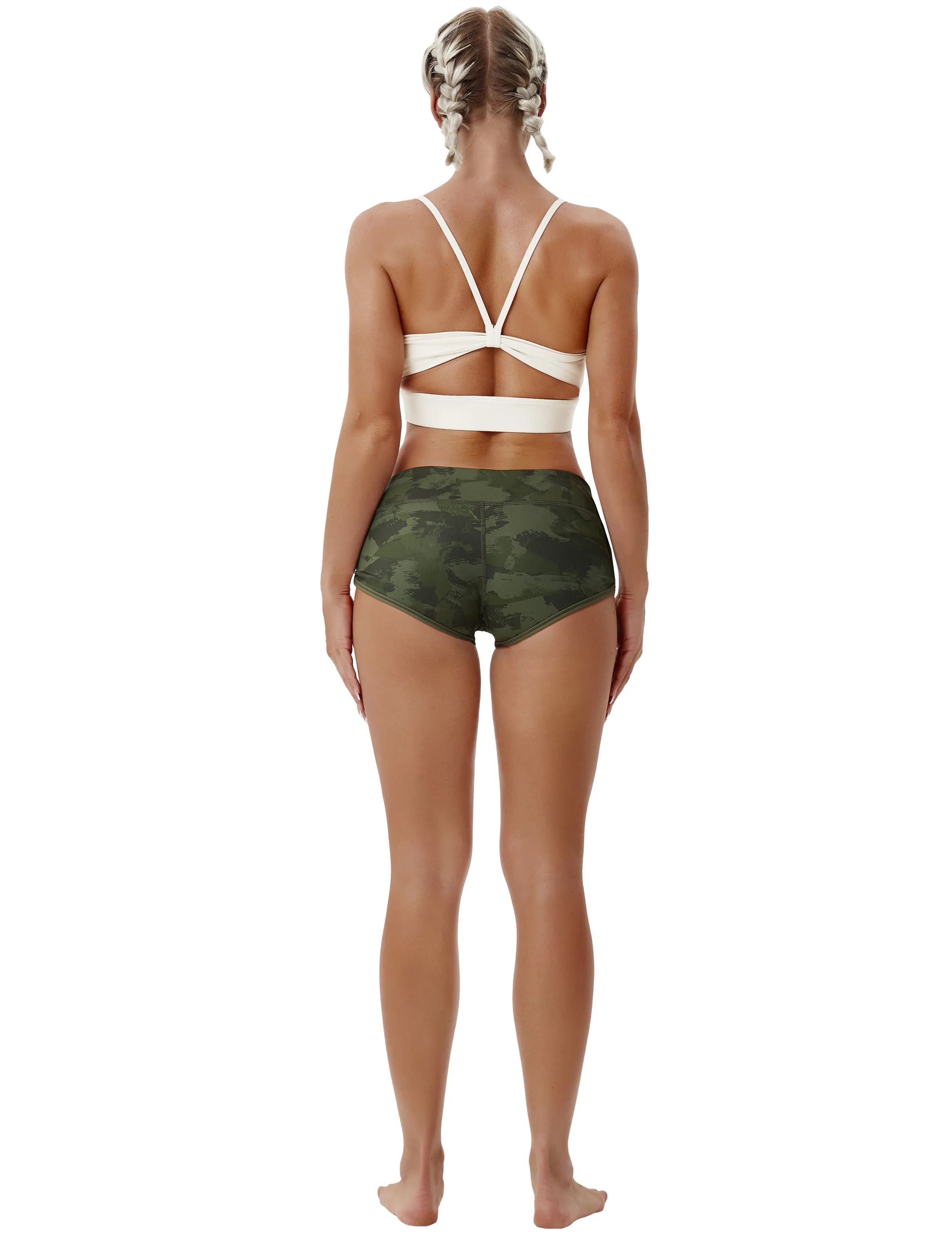 Printed Booty Golf Shorts green brushcamo_Golf