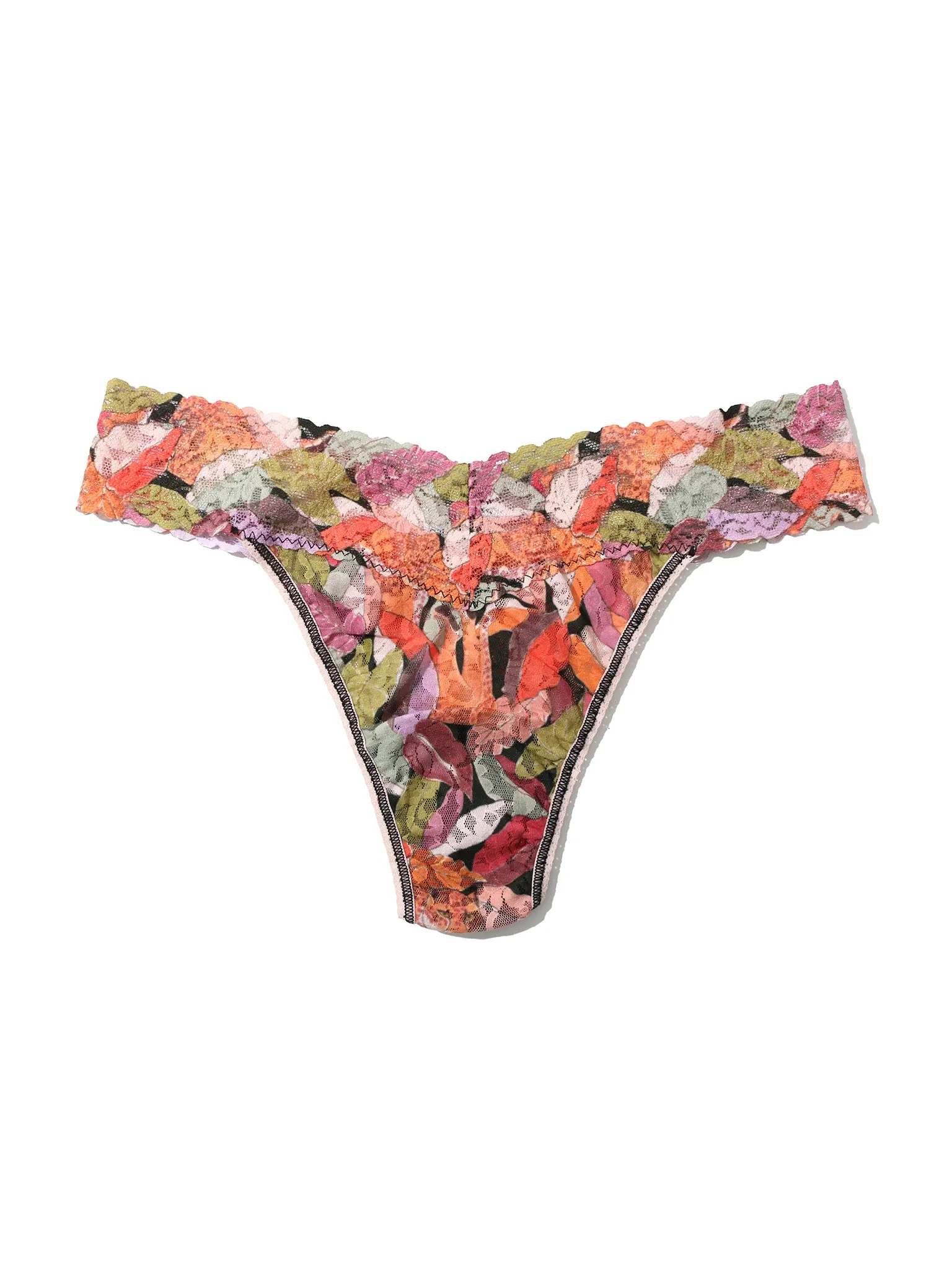 Printed Signature Lace® Original Rise Thong Now You See Me