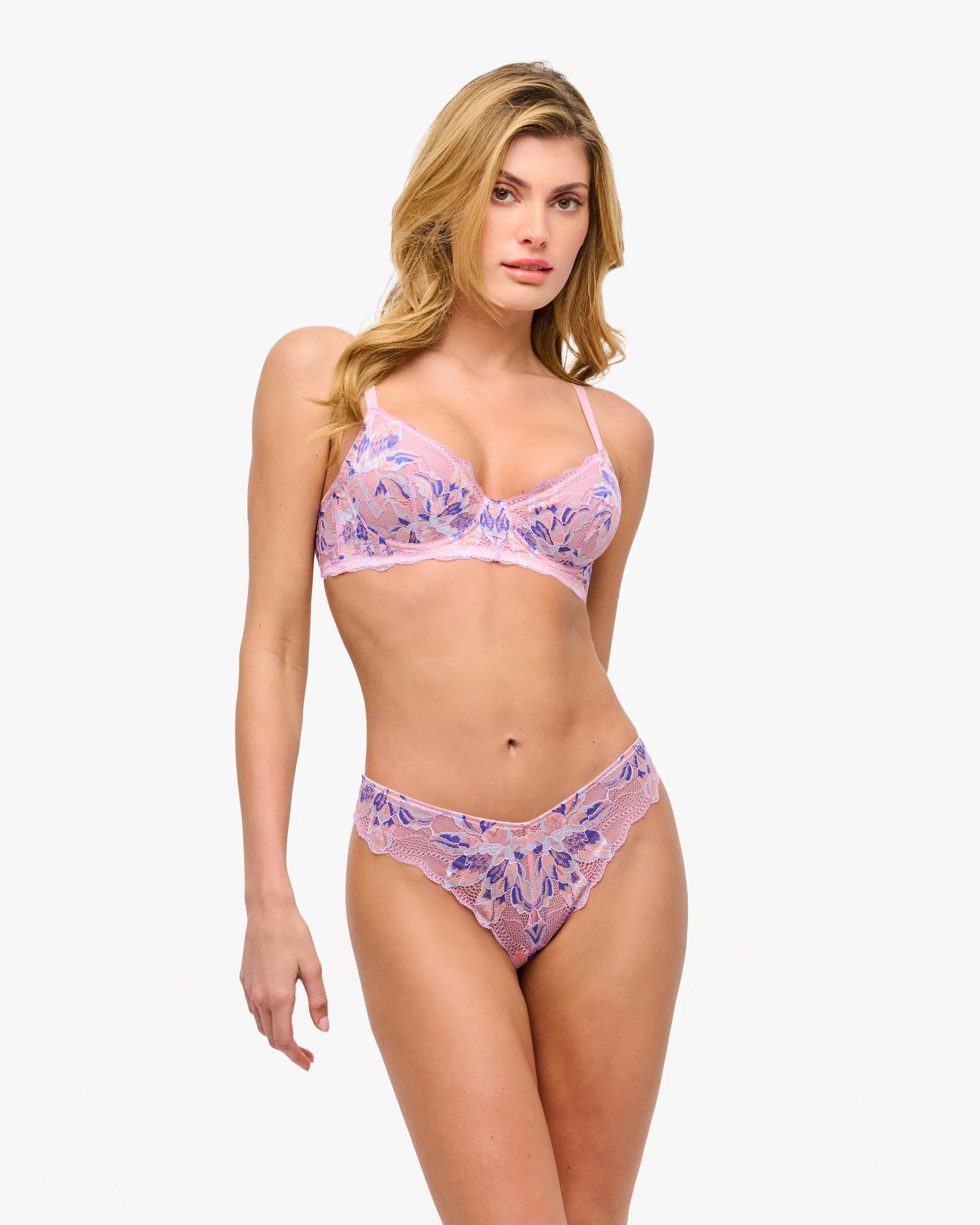 Underwire Demi Cup Bra