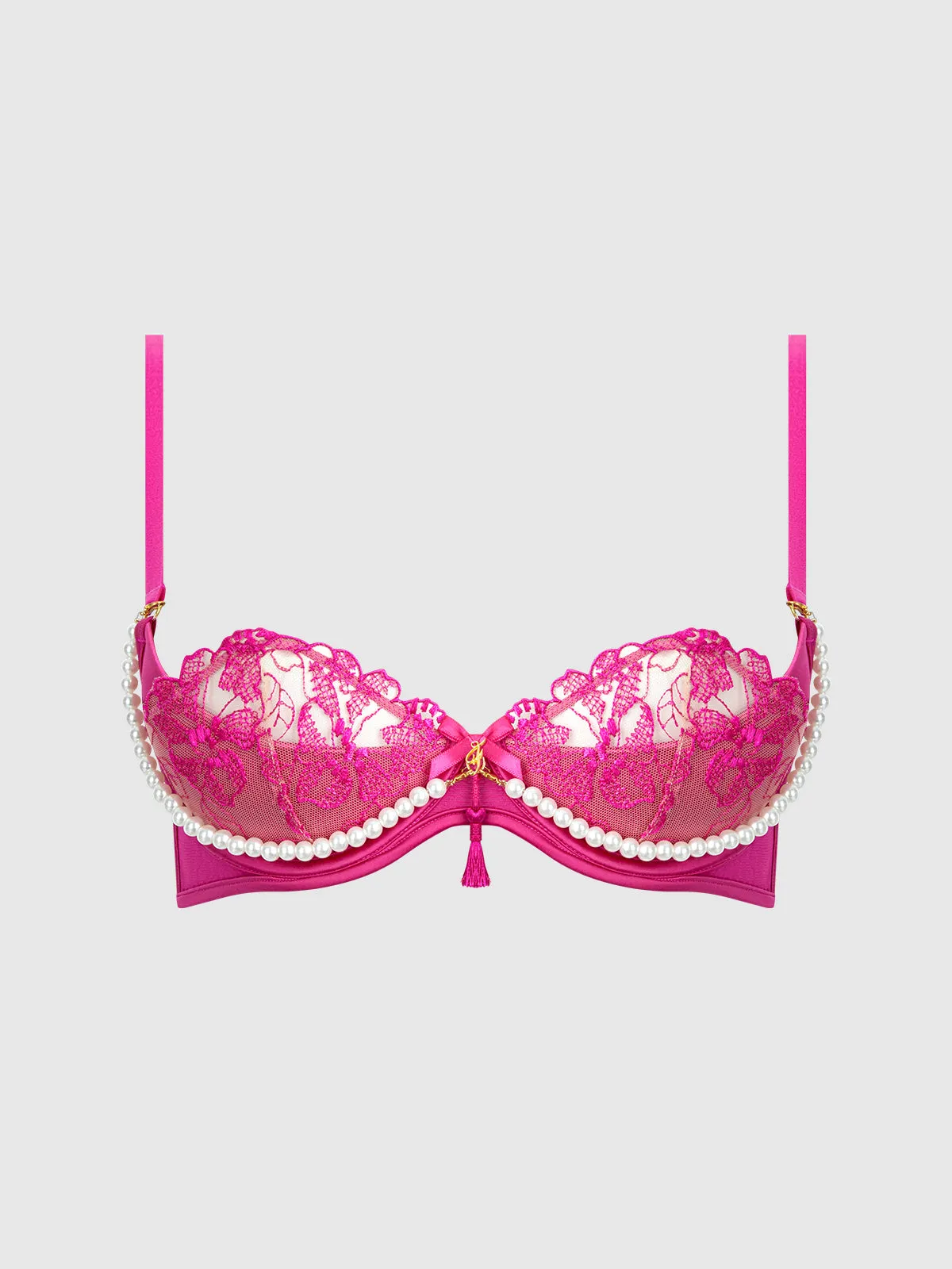 Venus Lace & Pearl Demi Bra